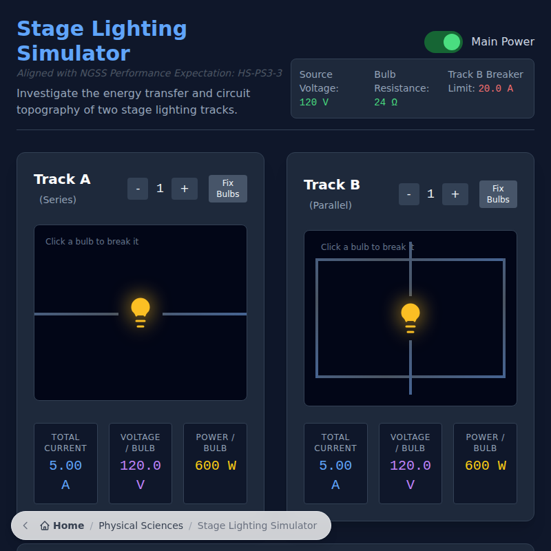 Stage Lighting Simulator